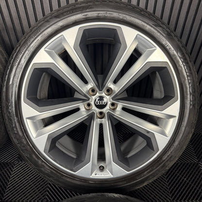 22'' GENUINE AUDI SQ8 Q8 S LINE 4M ALLOY WHEELS ALLOYS TYRES 4M8601025AN