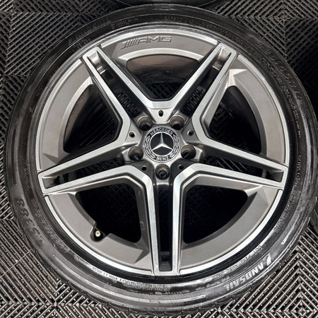18'' Mercedes Amg A Class Cla B Alloy Wheels Tyres Alloys W177 Genuine