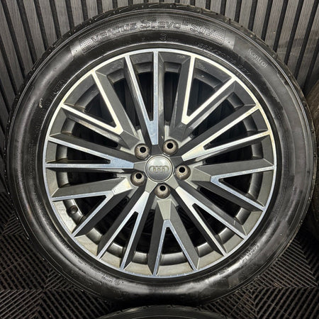 19'' GENUINE AUDI Q3 S LINE MULTISPOKE DC ALLOY WHEELS TYRE ALLOYS 83A601025L