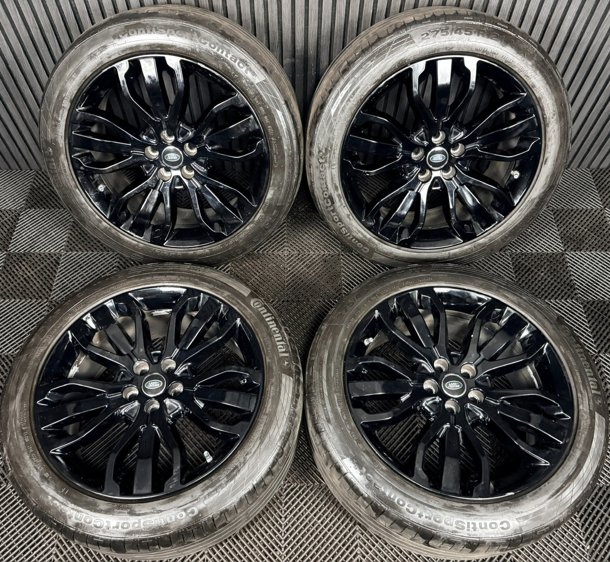 21" Range Rover Sport Land Discovery Black Wheels Alloys 5007 DK521007FA Genuine