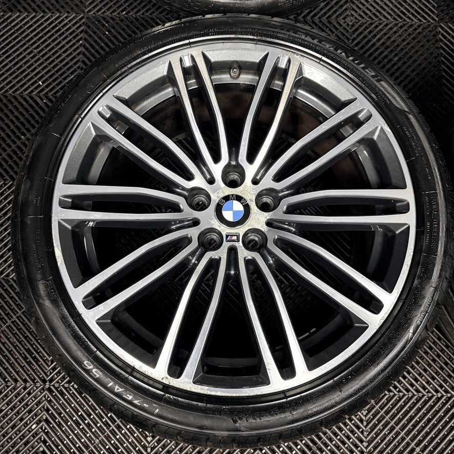 19’’ BMW 5 Series 664 M Sport G30 G31 Alloy Wheels Tyres Alloys Genuine