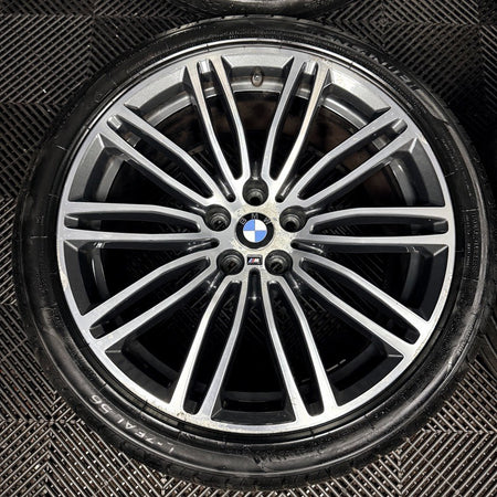 19’’ BMW 5 Series 664 M Sport G30 G31 Alloy Wheels Tyres Alloys Genuine