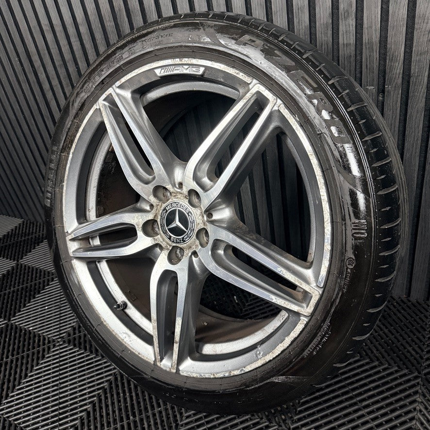 1X 19'' Mercedes AMG E Class Grey Alloy Wheel Front W213 A2134012000 Genuine