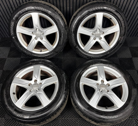 18'' Audi A6 C7 4G Allroad 5 Spoke Alloys Wheels Tyres 4G9601025E Genuine