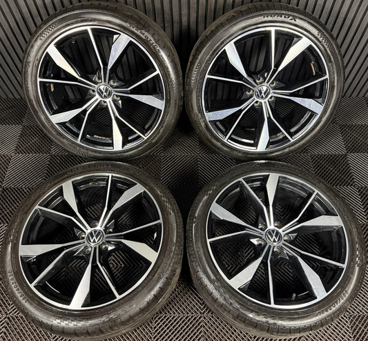 20'' GENUINE VW TIGUAN R LINE MISANO ALLOY WHEELS TYRES ALLOYS 5NA601025AH