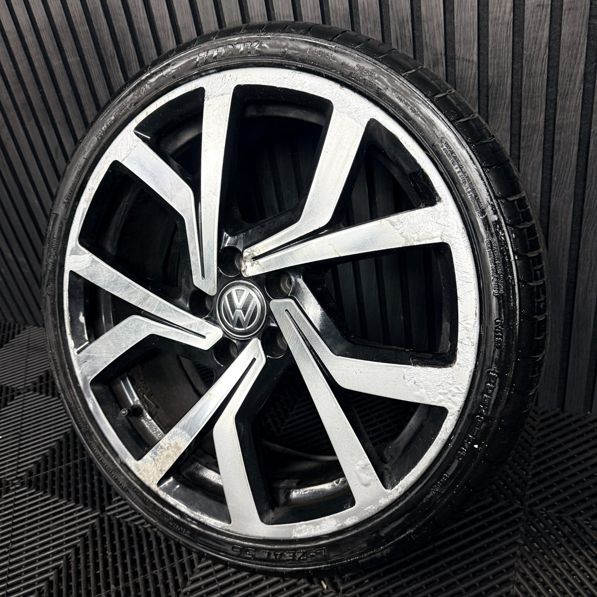 1X 19'' VW Golf Brescia Clubsport GTI MK7 Alloy Wheel Tyre 5G0601025CL Genuine