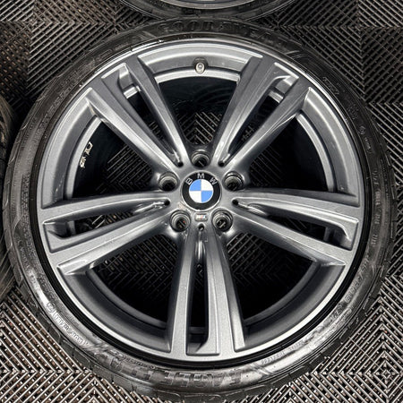 19" BMW 3 Series 442 Grey M Sport F30 F31 F32 E90 E92 Alloy Wheel Tyres Genuine