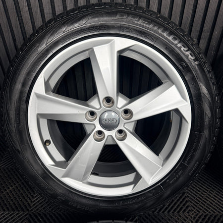 17'' Audi Q2 5 Spoke Alloy Wheels Tyres Alloys 81A601025B Genuine