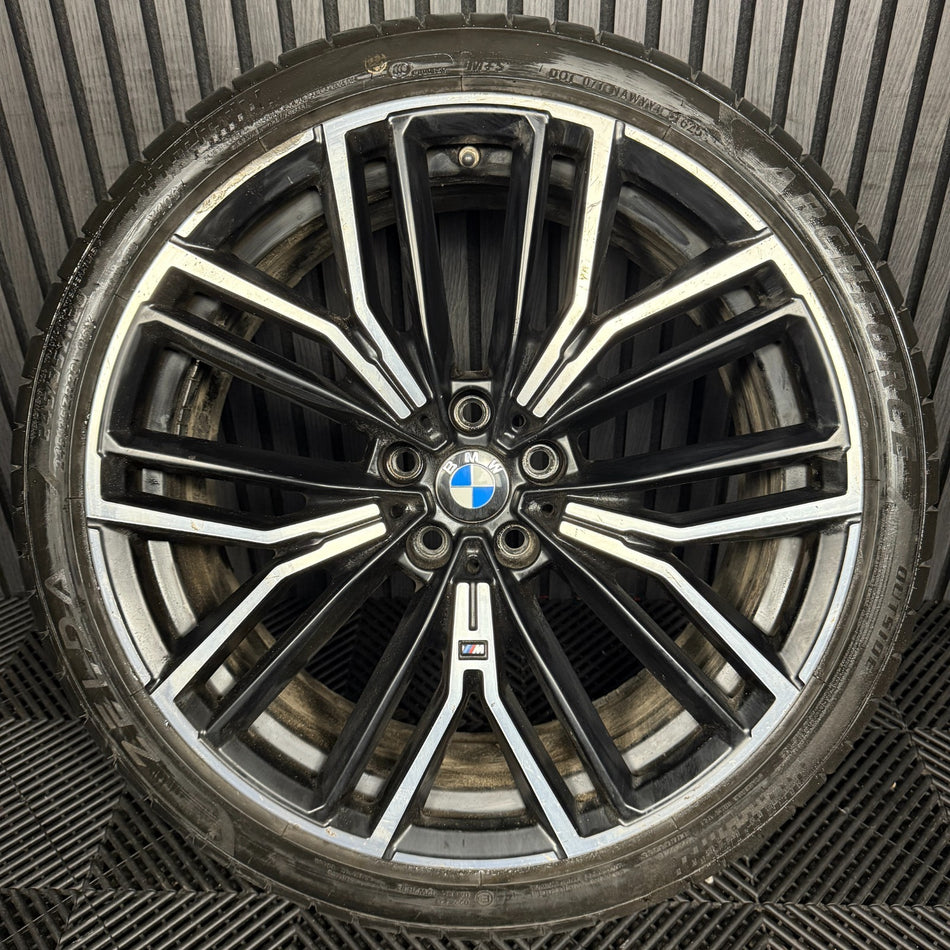 1X 20'' GENUINE BMW 5 SERIES 846 M G30 G31 SPORT ALLOY WHEEL FRONT 8747236