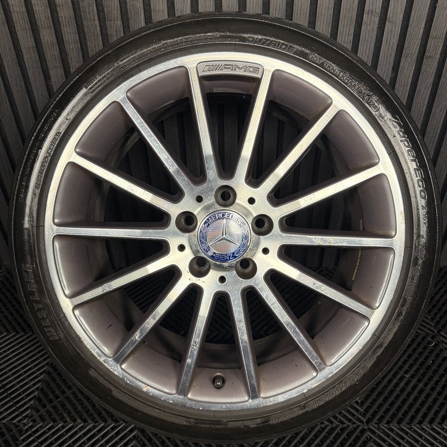 1X 18'' GENUINE AMG MERCEDES A B CLASS CLA MULTISPOKE ALLOY WHEEL A1764010200
