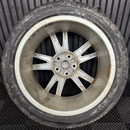 1X 18'' GENUINE AUDI Q2 S LINE 5 DOUBLE SPOKE ALLOY WHEEL TYRE 81A601025F