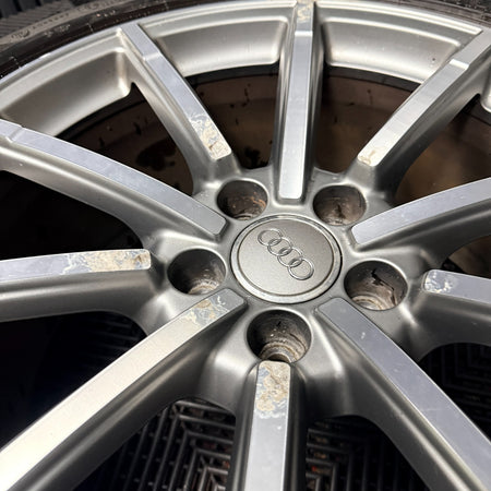 19'' Audi Q3 S Line Black Edition Alloy Wheels Tyres Alloys 8U0601025M Genuine