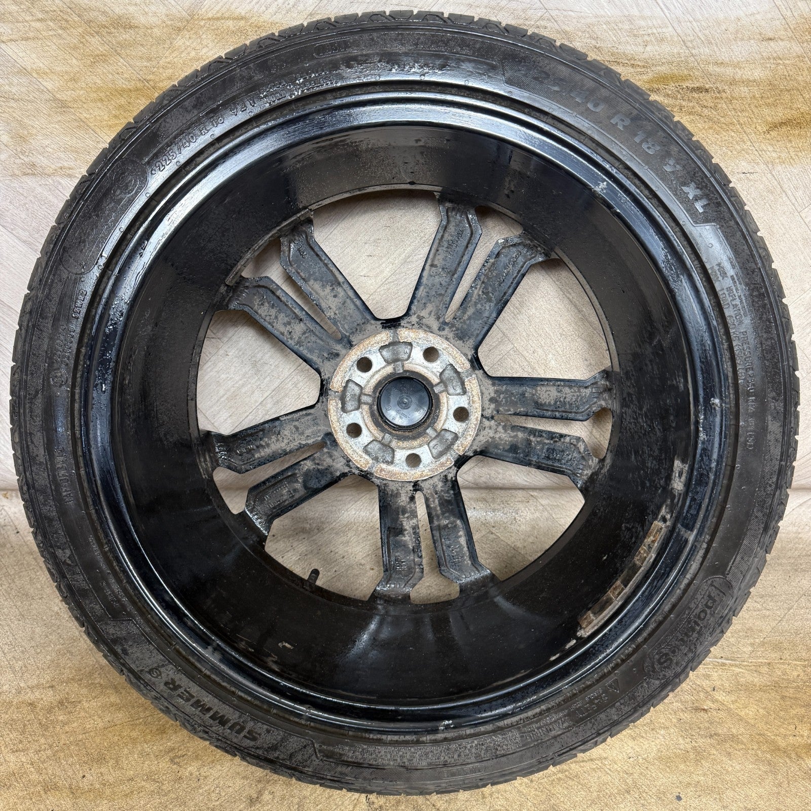 1X 18'' GENUINE VW GOLF GTD SEVILLE GT GTI MK7 ALLOY WHEEL TYRE 5G0601025CM