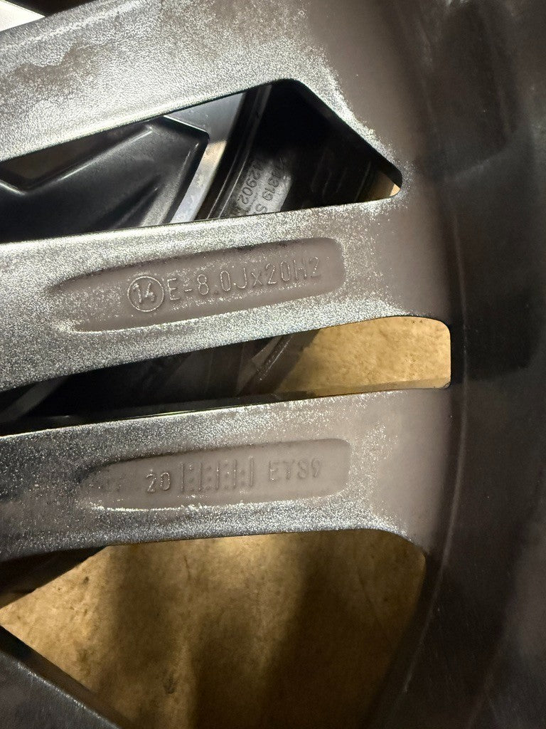 20'' GENUINE AUDI Q5 5 TRIPLE SPOKE SQ5 S LINE WHEELS TYRES ALLOYS 80A601025F