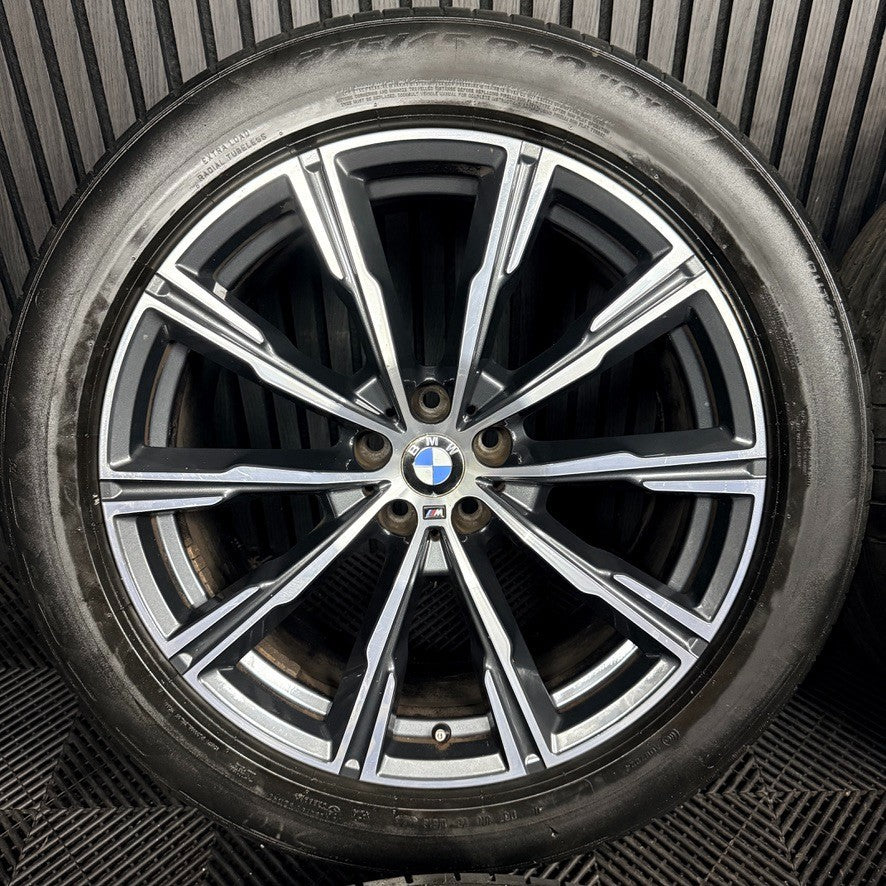 20'' BMW X5 X6 G05 G06 740M Sport Alloy Wheels Alloys Tyres Genuine