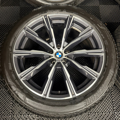 20'' GENUINE BMW X5 X6 G05 G06 740M SPORT ALLOYS WHEELS ALLOYS TYRES
