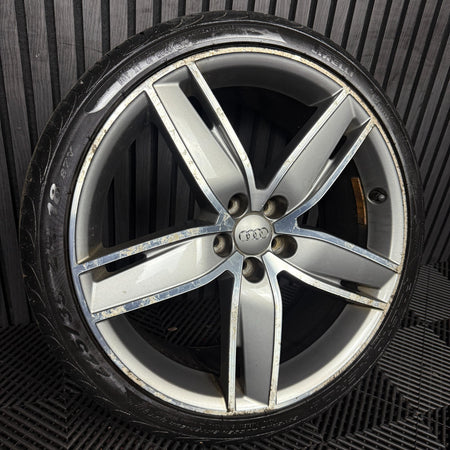 1X 18'' GENUINE VW AUDI A1 8X1 ALLOY WHEEL TYRE SINGLE 8XA601025F 7.5J ET37.5