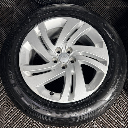 18'' Range Rover Evoque Silver Discovery Sport Land Alloy Wheels Tyres Genuine
