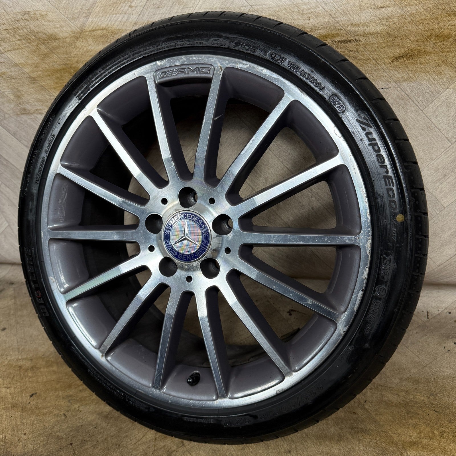 1X 18'' GENUINE AMG MERCEDES A B CLASS CLA MULTISPOKE ALLOY WHEEL A1764010200