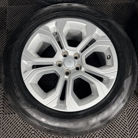 18'' Range Rover Evoque Silver Discovery Sport Land Alloy Wheels Tyres Genuine