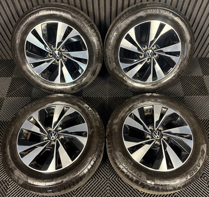 15'' GENUINE VW POLO NEW MODEL MK6 SEYNE ALLOY WHEELS ALLOYS TYRES 2G0601025D