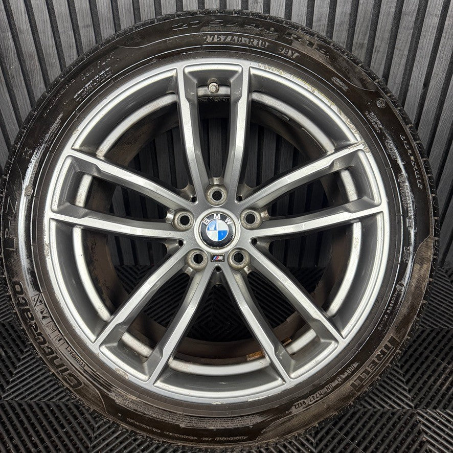 1X 18'' GENUINE BMW 5 SERIES 662 M G30 G31 SPORT ALLOY WHEEL REAR 8093406