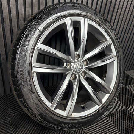 1X 18'' VW Passat R Line B8 Dartford GT GTE Alloy Wheel Tyre 3G0601025K Genuine
