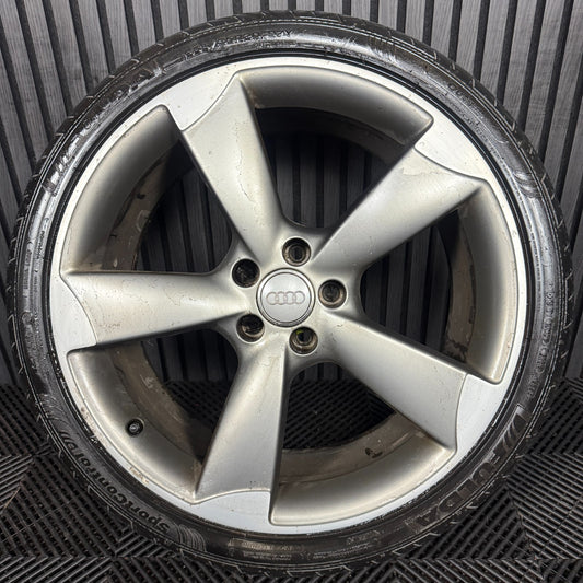 1X 20'' GENUINE AUDI A6 S LINE C7 ROTOR BLACK EDITION WHEEL ALLOY 4G9601025BP