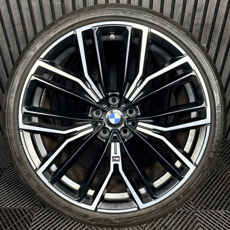 1X 20'' BMW 5 Series 846 M G30 G31 Sport Alloy Wheel Rear 8747237 Genuine
