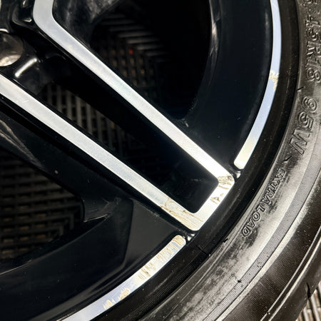18'' Mercedes Amg A Class Cla B Black DC Alloy Wheels Tyres Alloys W177 Genuine