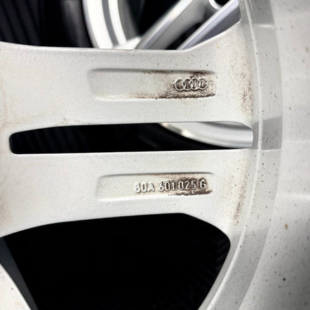 19'' Audi Q5 5 Double Spoke S Line Alloy Wheels Tyres 5X112 80A601025G Genuine