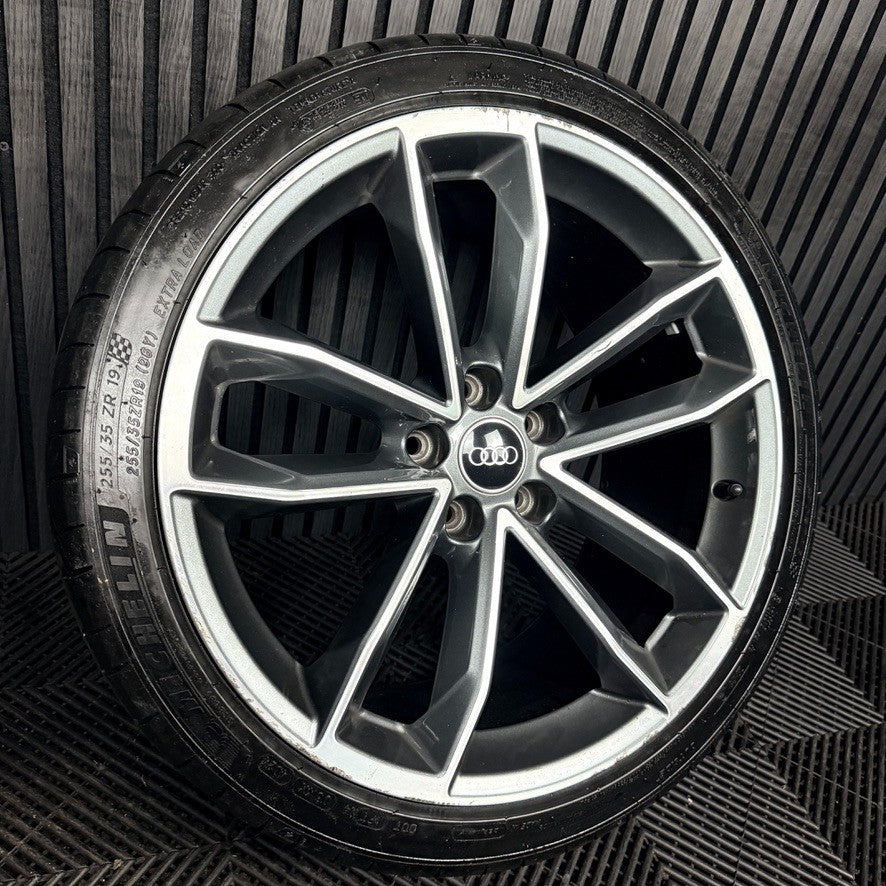 1X 19'' Audi A5 S5 S Line 5 Double Spoke Alloy Wheel Spare 8W0601025DF Genuine