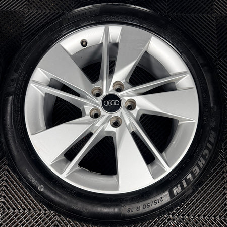 18'' Audi Q2 S Line Alloy Wheels Tyres Alloys 81A601025AL Genuine