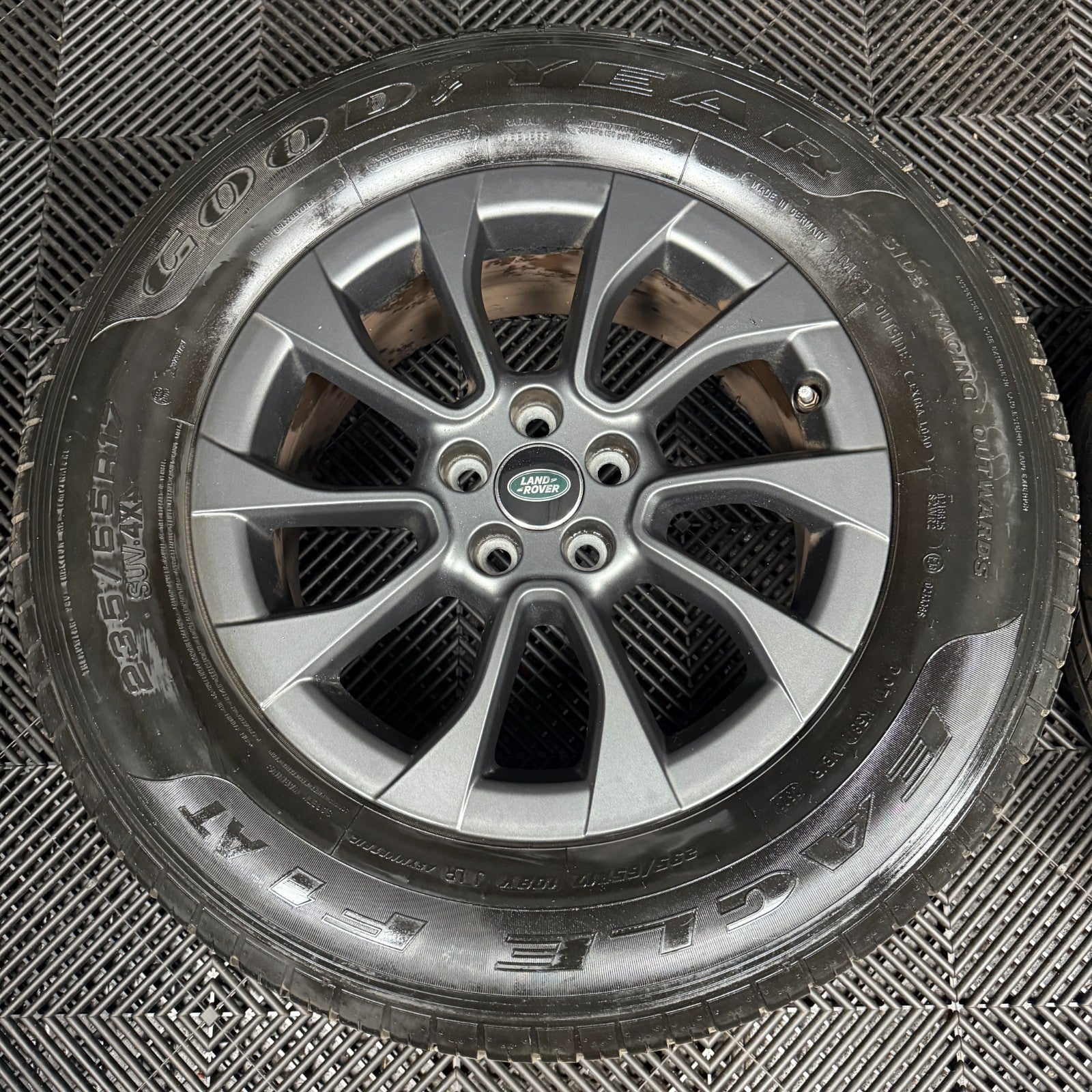 17'' GENUINE RANGE ROVER EVOQUE GREY LAND DISCOVERY SPORT ALLOY WHEELS TYRES