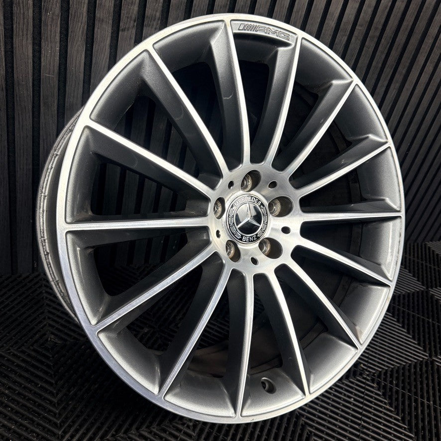 1X 20'' Mercedes AMG CLS Grey Alloy Wheel Rear W257 A2574012000 Genuine