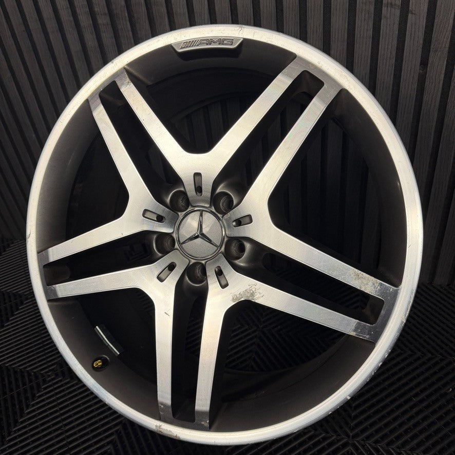1X 21" GENUINE AMG MERCEDES GL CLASS ML ALLOY WHEEL A1664013700 RIM SPARE