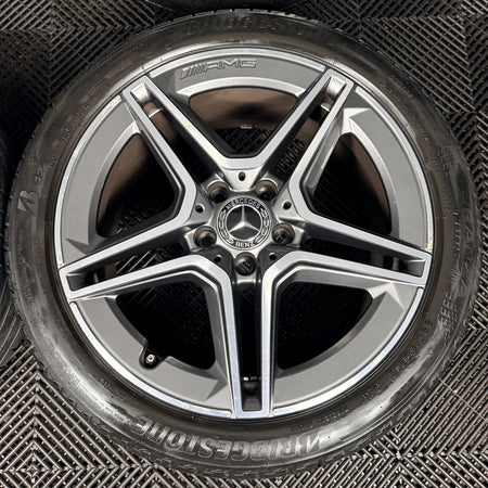18'' Mercedes Amg A Class Cla B Alloy Wheels Tyres Alloys W177 Genuine