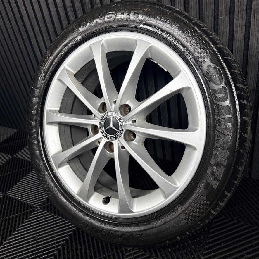 1X 17'' GENUINE MERCEDES A CLASS CLA B W177 ALLOY WHEEL TYRE A1774010300