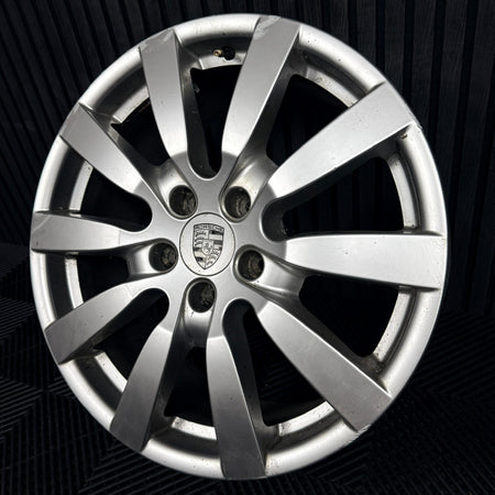 1X 20'' Porsche Cayenne 10 Spoke Alloy Wheel Genuine 7P5601025B 92A