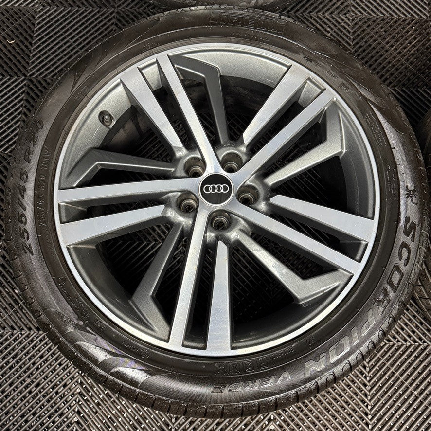 20'' GENUINE AUDI Q5 5 TRIPLE SPOKE SQ5 S LINE WHEELS TYRES ALLOYS 80A601025F