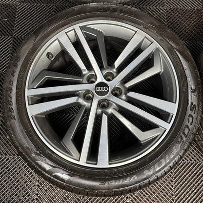 20'' GENUINE AUDI Q5 5 TRIPLE SPOKE SQ5 S LINE WHEELS TYRES ALLOYS 80A601025F
