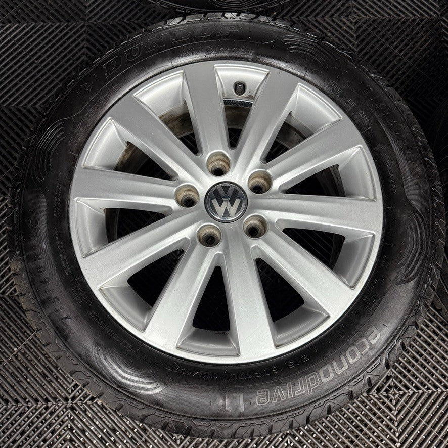17'' GENUINE VW TRANSPORTER T6 T6.1 T5 CARAVELLE ALLOY WHEELS TYRES 7E0601025C