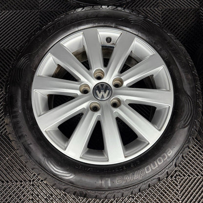 17'' GENUINE VW TRANSPORTER T6 T6.1 T5 CARAVELLE ALLOY WHEELS TYRES 7E0601025C