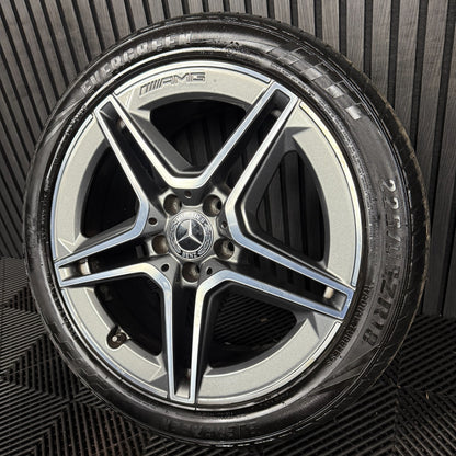1X 18'' GENUINE AMG MERCEDES A CLASS CLA W177 SPORT ALLOY WHEEL TYRE A1774011500