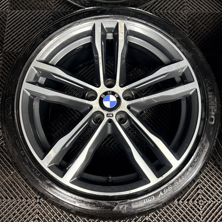 19" BMW 3 Series 704 Grey DC M Sport F30 F31 F32 E90 Alloy Wheels Tyres Genuine