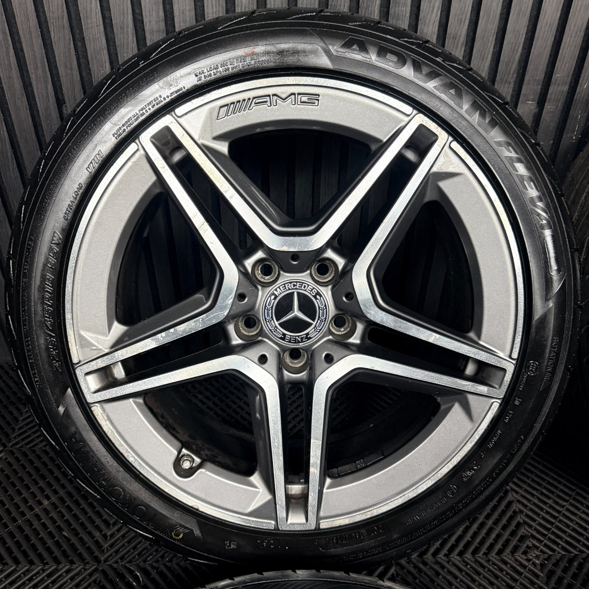 18'' Mercedes Amg A Class Cla B Alloy Wheels Tyres Alloys W177 Genuine