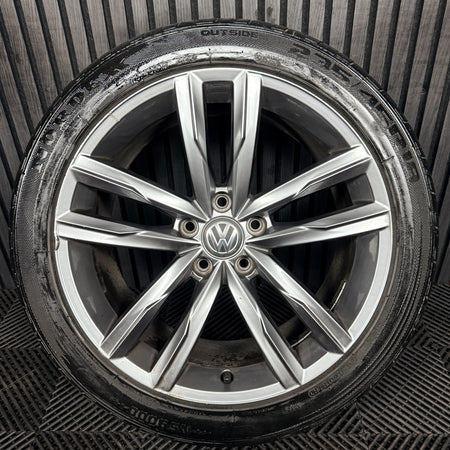 1X 18'' VW Passat R Line B8 Dartford GT GTE Alloy Wheel Tyre 3G0601025K Genuine