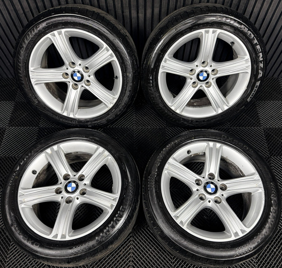17" BMW 3 Series 393 5 Spoke F30 F31 F32 E90 E92 Alloy Wheel Tyres Genuine