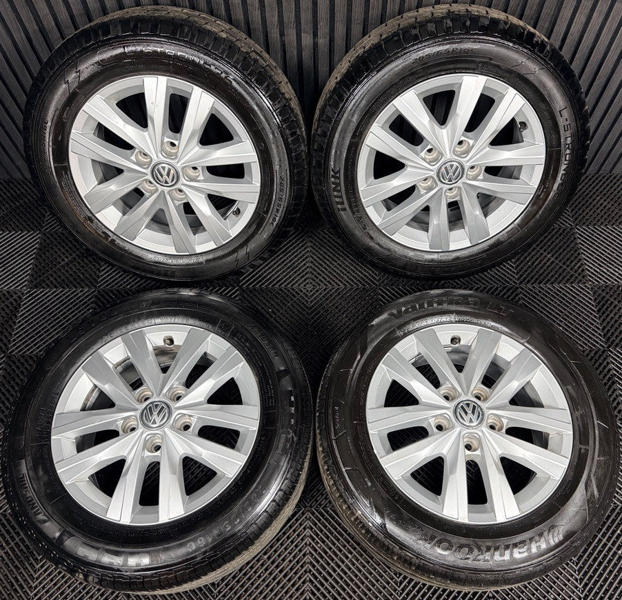 16'' VW Transporter T6 T6.1 T5 Caravelle Clayton Alloy Wheels Tyres Genuine