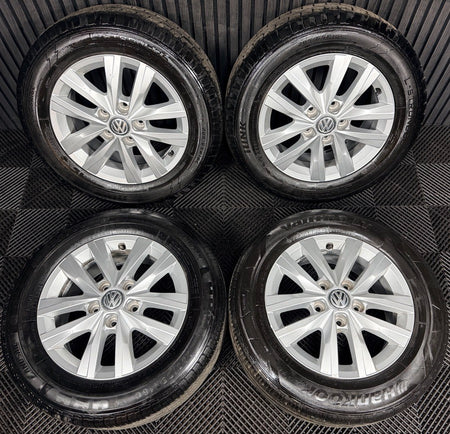 16'' VW Transporter T6 T6.1 T5 Caravelle Clayton Alloy Wheels Tyres Genuine